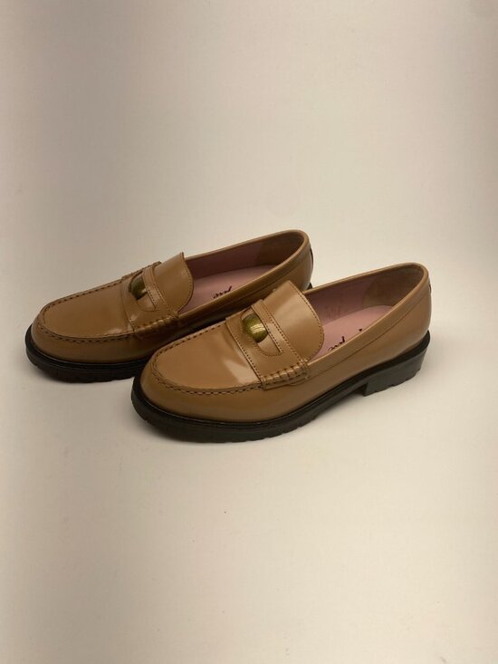 Free People Shoes - Free People Women Liv Cantalope Loafers Sz 38/8